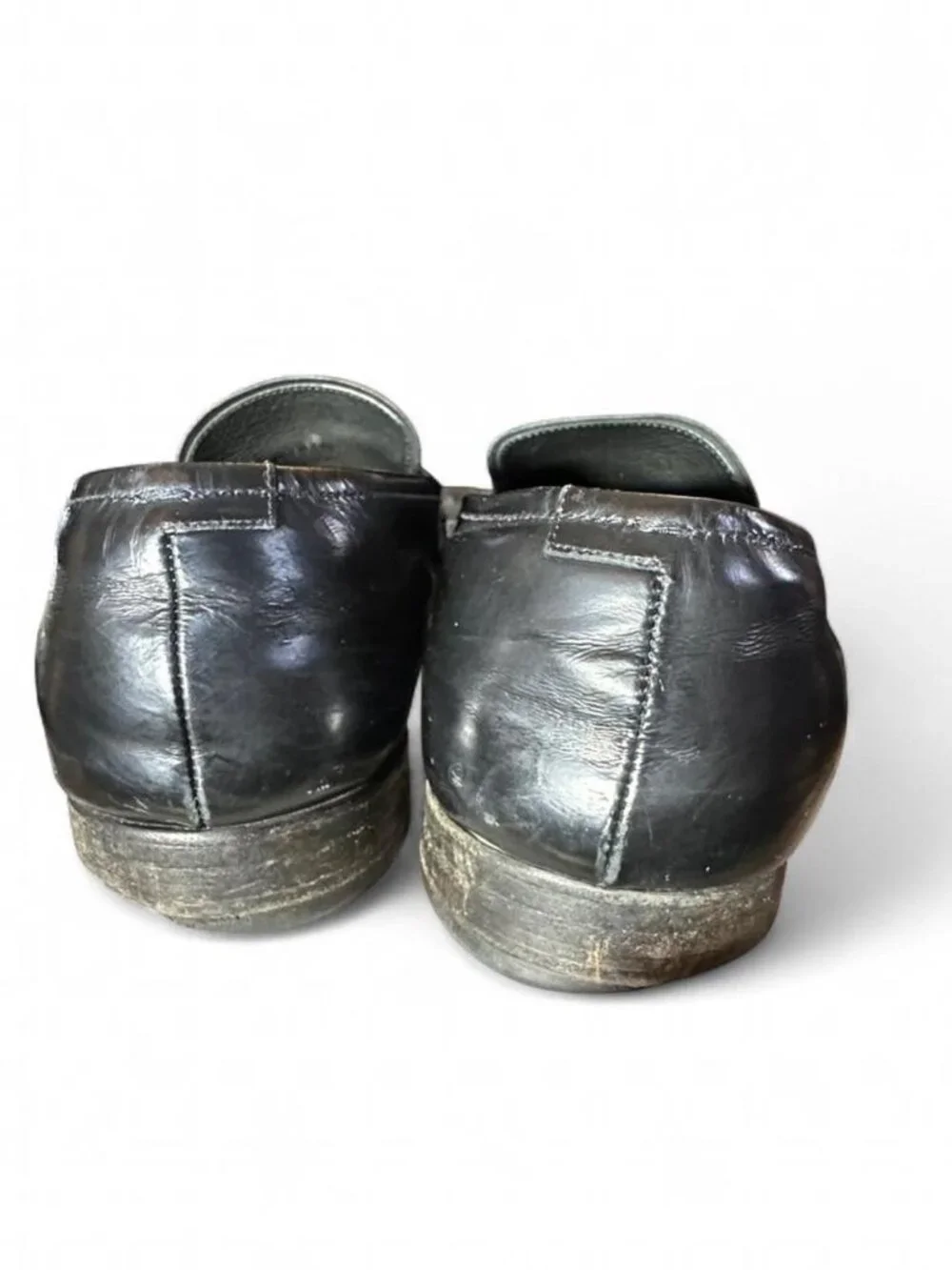 Prada Black Dress Loafers Size 10.5 - Picture 3 of 8